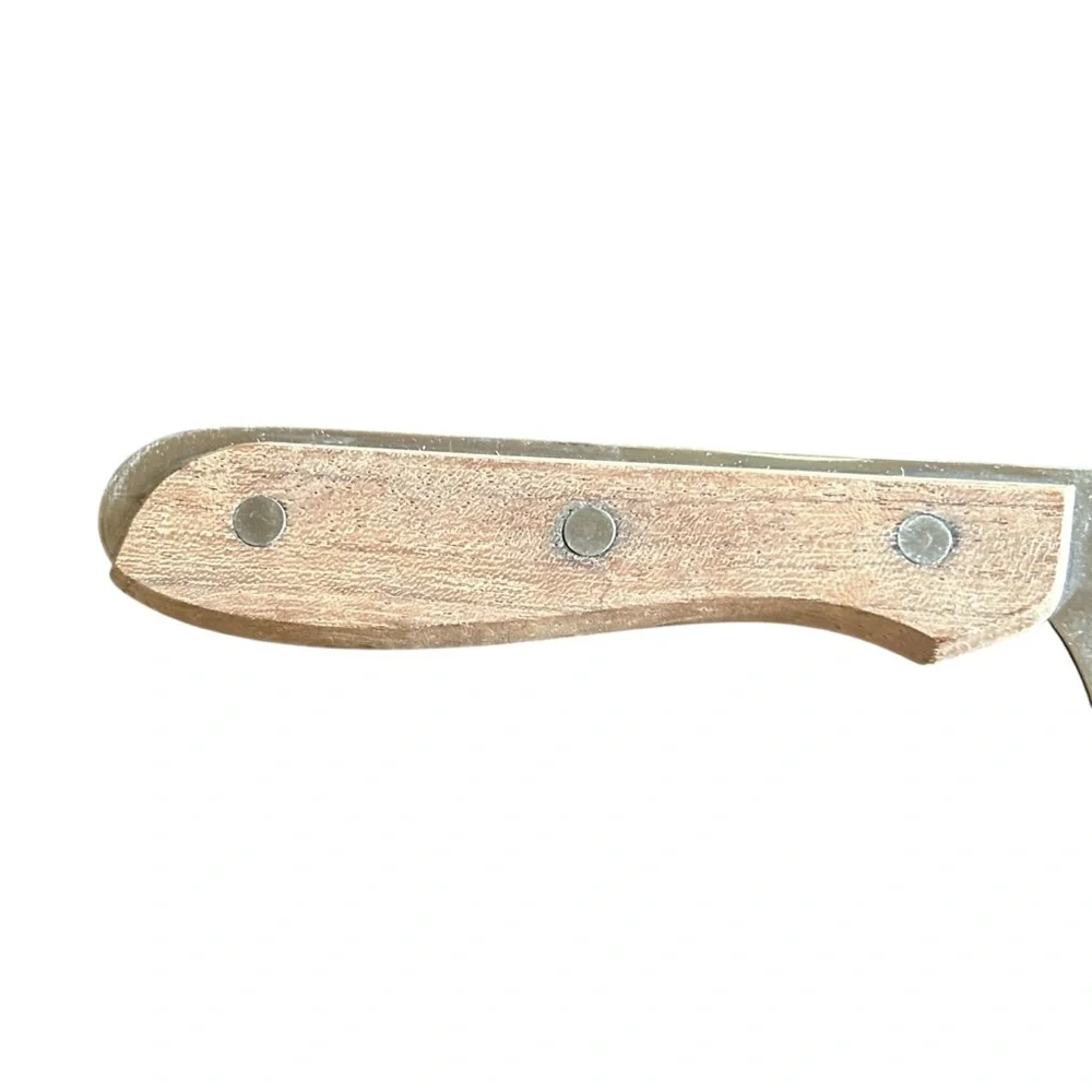 Vintage Emperor Steel Savoy Japan‎ Carving Chef Knife Wood Handle Stainless
